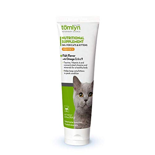 Tomlyn Nutritional Supplement Gel for Cats and Kittens, (Felovite II) 2.5 oz