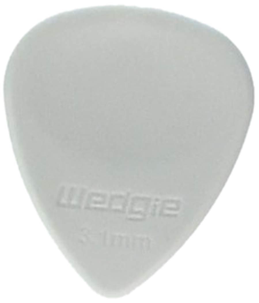 Book Cover Wedgie WRPP31S 3.1mm Soft Wedgie Rubber Pick, 3 Pack