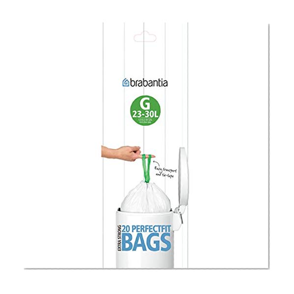 Brabantia - Rouleau de 20 sacs plastique 30L (G)