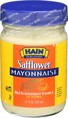Book Cover Hain Pure Foods Safflower Mayonnaise, 12 oz.