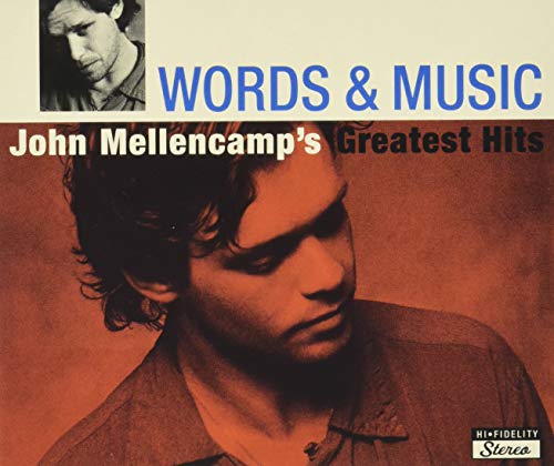 Book Cover MELLENCAMP JOHN (COUGAR)-WORDS MUSIC/GREATEST