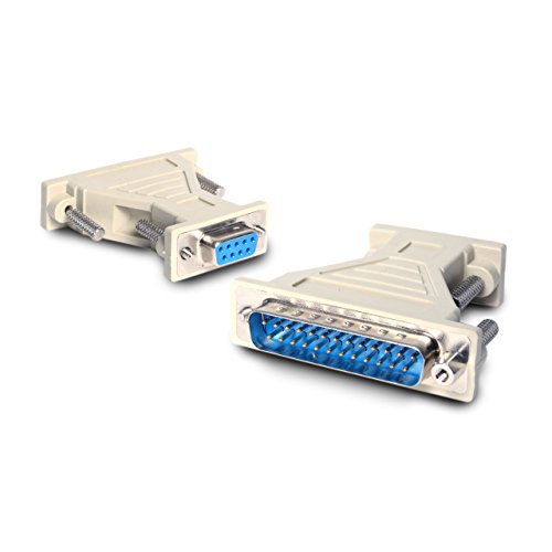 StarTech.com DB9 to DB25 Serial Cable Adapter - F/M - Serial adapter - DB-9 (F) to DB-25 (M) - AT925FM,Beige