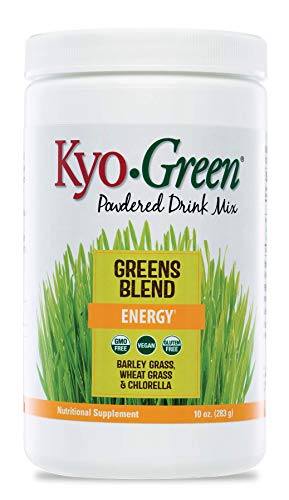Book Cover Kyo-Green Green Blends Energy Powered Drink Mix, 10 Ounce Bottle