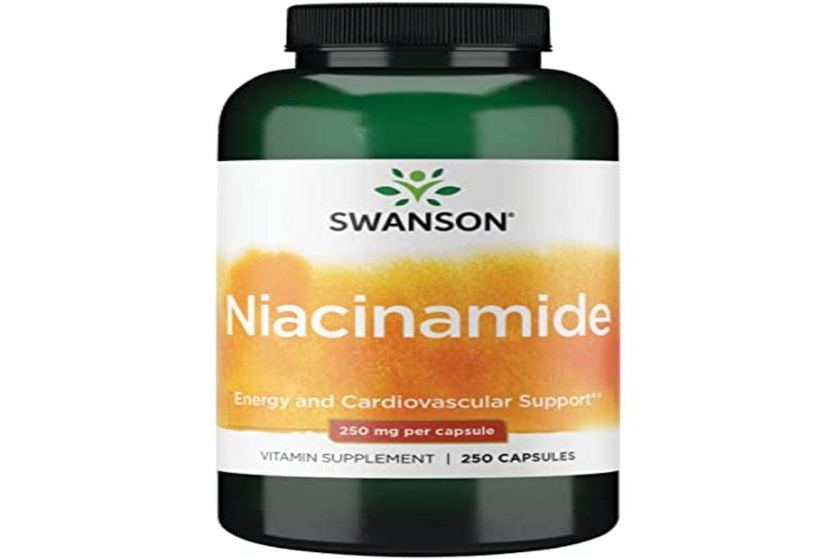 Book Cover Swanson Niacinamide Carbohydrate Metabolism Joint Health Support 250 Milligrams 250 Capsules 1