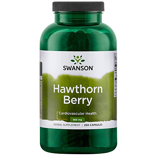 Book Cover Swanson Premium Hawthorn Berries 250 Caps, 565 mg each