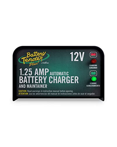 Book Cover Battery Tender 021-0128 12-Volt 1.25-Amp Battery Charger
