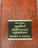 Applied differential equations (Prentice-Hall mathematics series)