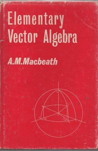 Elementary vector algebra