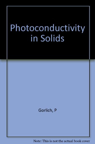 Photoconductivity in solids (Solid-state physics)