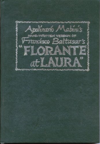 Mabini's version of "Florante at Laura." (Mabini centenary series)