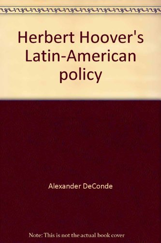 Herbert Hoover's Latin-American policy