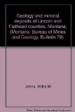 Geology and mineral deposits of Lincoln and Flathead counties, Montana, (Montana. Bureau of Mines and Geology. Bulletin 79)