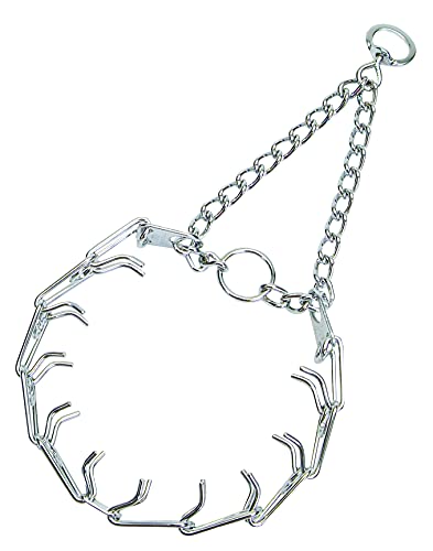 Herm SPRENGER Ultra-Plus Prong Dog Training Collar, 3.0 mm x 18", Steel Chrome Plated Dog Prong Collar, Pinch Collar for Dogs, Dog Correction Collar, Dog Prong Training Collar, Dog Supplies