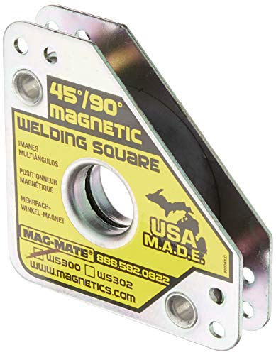 MAG-MATE WS300 Compact Magnetic Welding Square with 55 lb Capacity