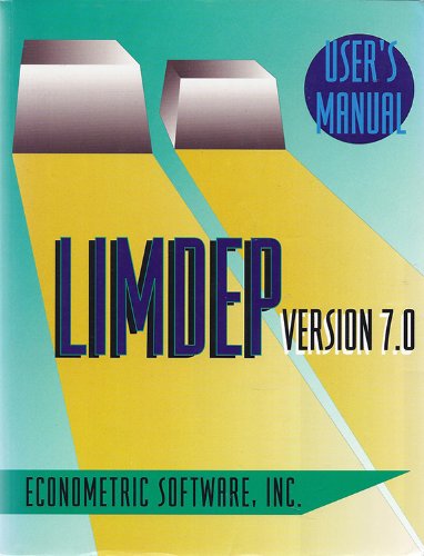 LIMDEP user's manual: Version 7.0