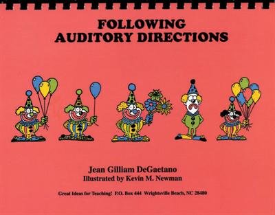 Following auditory directions