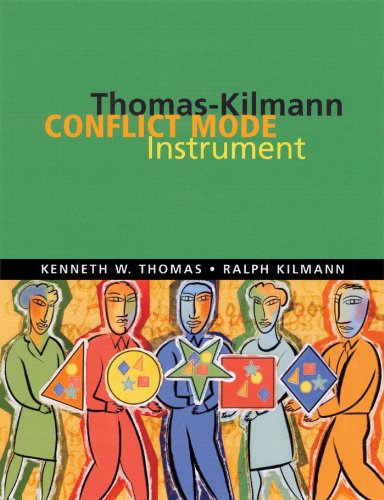 Book Cover Thomas-Kilmann conflict mode instrument