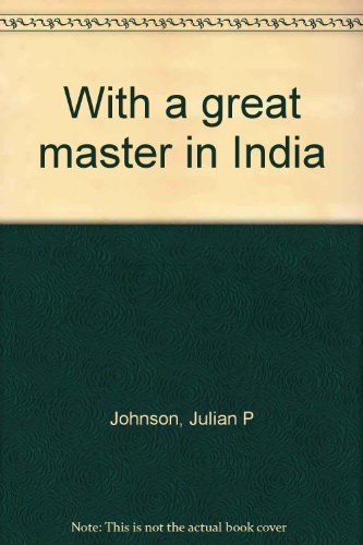 With a great master in India
