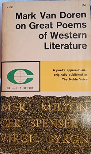 Mark Van Doren on Great Poems of Western Literature