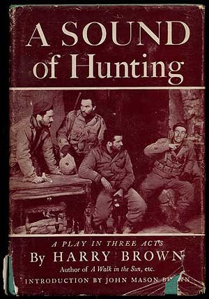 A sound of hunting,: A play in three acts,