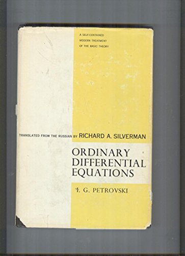 Ordinary differential equations