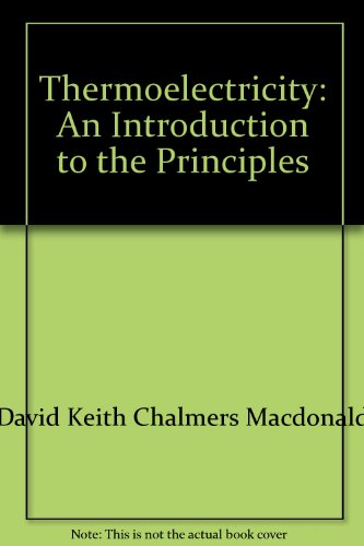 Thermoelectricity: An introduction to the principles