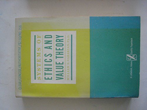Systems of ethics and value theory