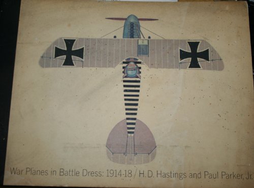 Book Cover War planes in battle dress, 1914-18,