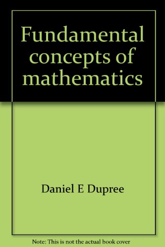 Fundamental concepts of mathematics