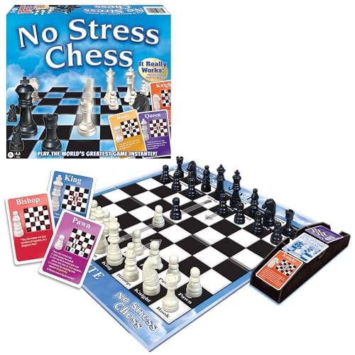 Book Cover Winning Moves Games Winning Moves No Stress Chess, Natural (1091)