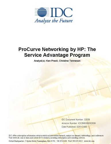 ProCurve Networking by HP: The Service Advantage Program