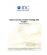Cisco's Service Provider Strategy and Position
