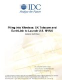 Piling into Wireless: SK Telecom and EarthLink to Launch U.S. MVNO