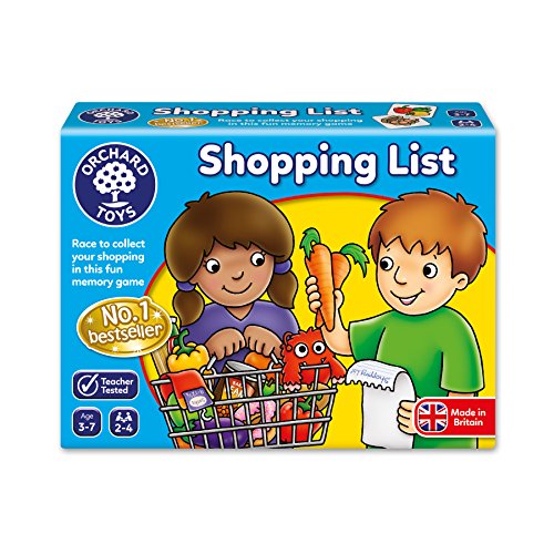 Book Cover Orchard Toys Shopping List, Children's Game, Multi, One Size