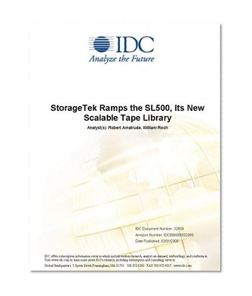 StorageTek Ramps the SL500, Its New Scalable Tape Library