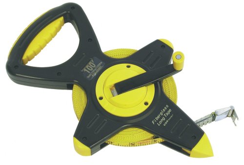 CST/berger 74-Y1001 100ft Fiberglass Zip-Line, Pro-Series Open Reel Tape in FEET/10THS