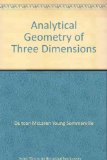 Analytical geometry of three dimensions,