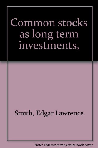 Common stocks as long term investments,