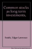 Common stocks as long term investments,