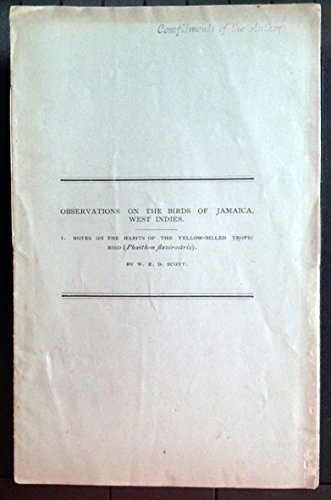Observations on the birds of Jamaica, West Indies