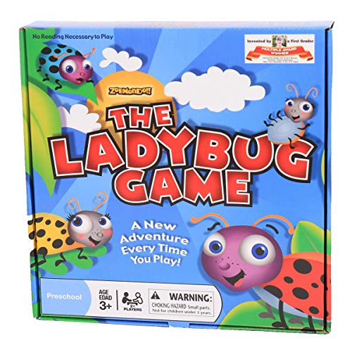 Book Cover The Ladybug Game | Great First Board Game For Boys and Girls | Educational Game | Award Winner