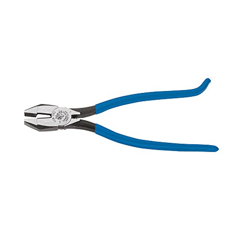 Book Cover Klein Tools D2000-7CST Diagonal Cutters, Slim Head Linesman Pliers is Spring Loaded, Heavy-Duty Ironworker Pliers Cut ACSR, Screws, and More
