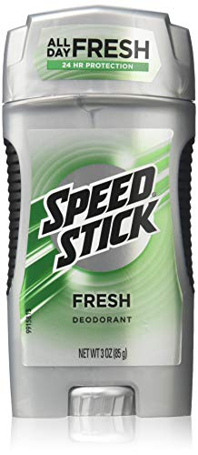 Book Cover Speed Stick Deodorant, Clear, Active Fresh, 3 oz, (Case of 6)