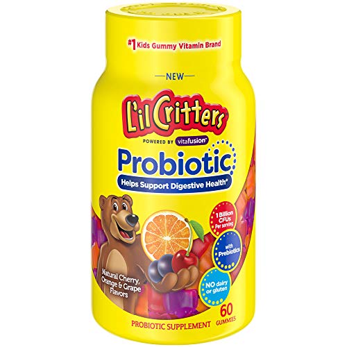 Book Cover Lil Critters Kids Probiotics Gummies 60 Count