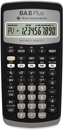 Book Cover TEXBAIIPLUS - BAIIPlus Financial Calculator