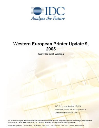 Western European Printer Update 9, 2005