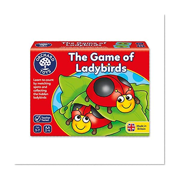Orchard Toys -  Le Jeu de Coccinelles Ladybirds Game - Langue: anglais
