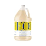 EO Liquid Hand Soap Refill, 1 Gallon, Lemon and Eucalyptus, made with Essential Oils for kitchen and bathroom