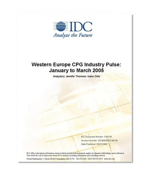 Western Europe CPG Industry Pulse: January to March 2005