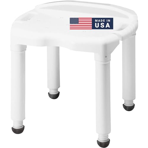 Carex Universal Bath Seat, with Support for up to 400 Pounds, Features Notch for Holding Hand-held Shower Spray